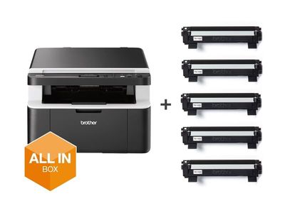 Brother DCP-1612WVB - multifunction printer - B/W_2