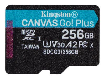 Kingston Canvas Go! Plus - Flash-Speicherkarte - 256 GB - microSDXC UHS-I_thumb