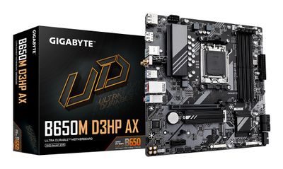 Gigabyte Mainboard B650M D3HP AX - 1.0 - Micro ATX - Socket AM5 - AMD B650_thumb