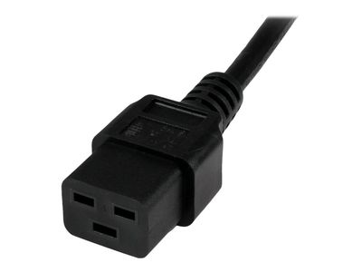 StarTech.com 2m Computer Power Cord Schuko CEE7 to IEC 320 C19 - power cable - 2 m_4