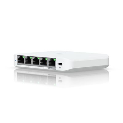 Ubiquiti UniFi Flex Mini 2.5G Managed 2.5G Ethernet (100/1000/2500) Power over Ethernet (PoE) Desktop White_2