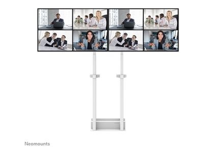 Neomounts ADM-875WH2 Montagekomponente - für 2 LCD-Displays - weiß_6
