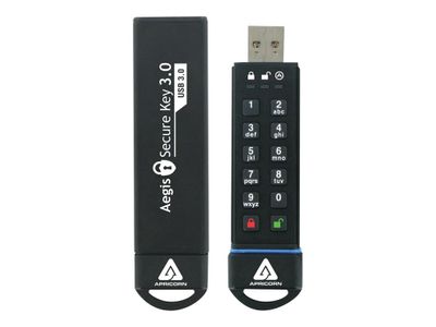Apricorn Aegis Secure Key 3.0 - USB-Flash-Laufwerk - 60 GB_1
