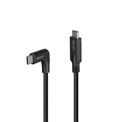 Lindy 32019 USB Kabel USB 3.2 Gen 2 (3.1 Gen 2) 1,5 m USB C 10 Gbit/s 60 W Schwarz_thumb