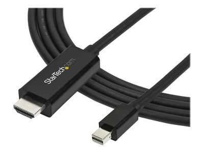StarTech.com Mini DisplayPort auf HDMI Adapterkabel - Mini DP zu HDMI Adapter Kabel - 3m - Ultra HD 4K 30Hz - Schwarz - Videokabel - 3 m_4