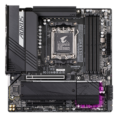 AORUS B650M ELITE - 1.0 - motherboard - micro ATX - Socket AM5 - AMD B650_2