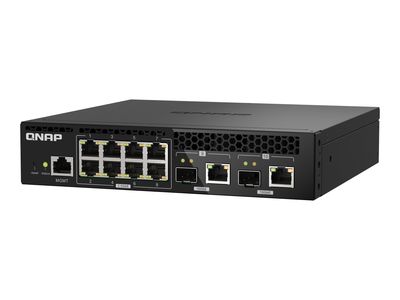 QNAP QSW-M2108R-2C - Switch - 10 Anschlüsse - managed - an Rack montierbar_2