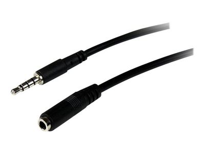 StarTech.com 1m 3.5mm 4 Position TRRS Headset Extension Cable - M/F - audio Extension Cable for iPhone (MUHSMF1M) - headset extension cable - 1 m_2