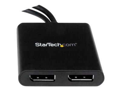 StarTech.com Mini DisplayPort MST Hub - Mini DisplayPort to DisplayPort Multi Monitor Splitter - MST Hub mDP 1.2 to 2x DP (MSTMDP122DP) - video splitter - 2 ports_4