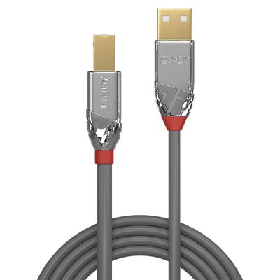 Lindy USB-Kabel CROMO Line - USB-A / USB-B - 1 m_2