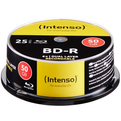 Intenso - BD-R x 25 - 50 GB - storage media_1
