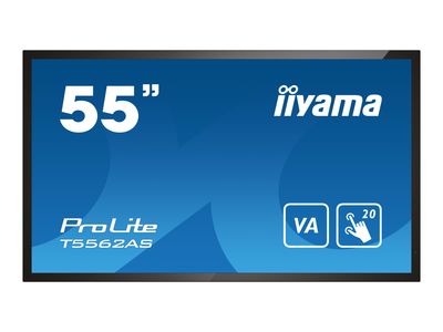 iiyama Interaktives Touchscreen-Display ProLite T5562AS-B1 - 140 cm (55") - 3840 x 2160 4K Ultra HD_thumb