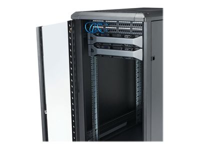 StarTech.com 22U Server Rack Cabinet on Wheels - 36 inch Adjustable Depth - Portable Network Equipment Enclosure (RK2236BKF) rack - 22U_10