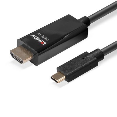 Lindy 10m USB Type C to HDMI 4K60 Adapter Cable with HDR_5