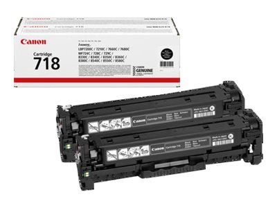 Canon Tonerkartusche 718 – 2er-Pack – Schwarz_thumb