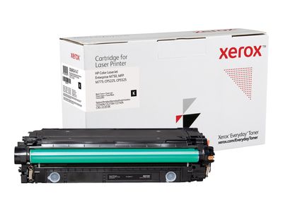 Xerox Tonerpatrone Everyday kompatibel mit HP 651A / 650A / 307A (CE340A / CE270A / CE740A) - Schwarz_thumb
