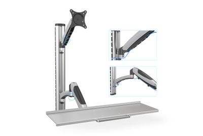 Digitus Workstation (monitor, keyboard, mouse) Wall Mount_3