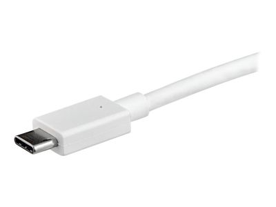 StarTech.com 1m USB C auf DisplayPort Kabel - USB C Kabel - 4K 60Hz - Weiß - USB Typ C auf DP Kabel - CDP2DPMM1MW - externer Videoadapter - STM32F072CBU6 - weiß_5