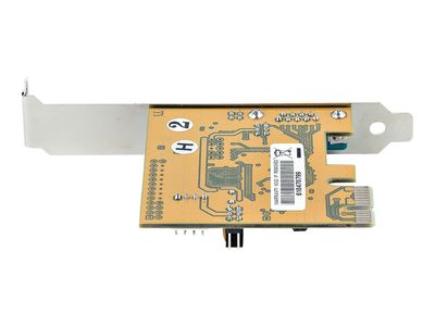 StarTech.com PCI Express Serial Card, PCIe to RS232 (DB9) Serial Interface Card, PC Serial Card with 16C1050 UART, Standard or Low Profile Brackets, COM Retention, For Windows & Linux - PCIe to DB9 Card (11050-PC-SERIAL-CARD) - Serieller Adapter - PCIe 2._7