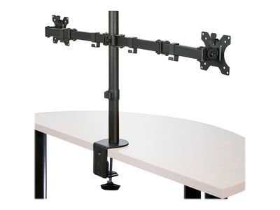 StarTech.com Desk Mount Dual Monitor Arm - Ergonomic VESA Compatible Mount for up to 32 inch Display - Desk Clamp / Grommet - Articulating - desk mount (adjustable arm)_6