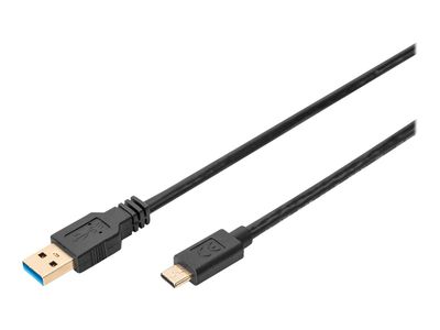 DIGITUS - USB Typ-C-Kabel - USB-C zu USB Typ A - 1 m_thumb