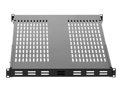 StarTech.com Server Rack Shelf - 1U - Adjustable Mount Depth - Heavy Duty - rack shelf - 1U_4