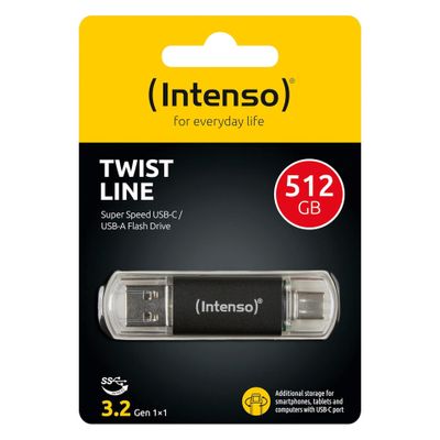 Stick Intenso 512GB USB-A + USB-C black_3