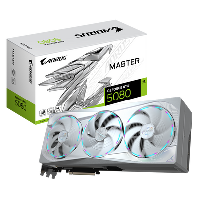 AORUS GeForce RTX 5080 MASTER ICE 16G - graphics card - GeForce RTX 5080 - 16 GB_8