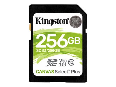 Kingston Canvas Select Plus - Flash-Speicherkarte - 256 GB - SDXC UHS-I_thumb