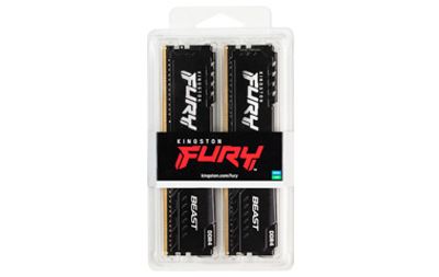 Kingston FURY Beast RAM - 16 GB (2 x 8 GB Kit) - DDR4 3200 UDIMM CL16_6