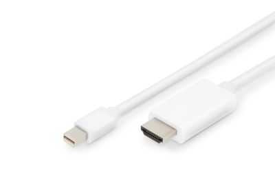DIGITUS Mini DisplayPort adapter cable - Mini DP male/HDMI Type-A male - 2 m_thumb