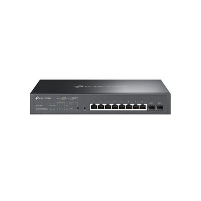 TP-Link Omada TL-SG2210MP Managed L2/L2+ Gigabit Ethernet (10/100/1000) Power over Ethernet (PoE) 1U Schwarz_thumb