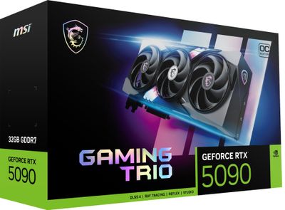 MSI GAMING GeForce RTX5090 TRIO OC 32GB NVIDIA GeForce RTX 5090 GDDR7_2