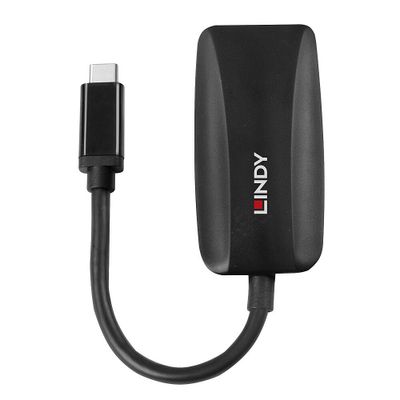 Lindy 43337 Videokabel-Adapter 0,13 m USB Typ-C DisplayPort Schwarz_2