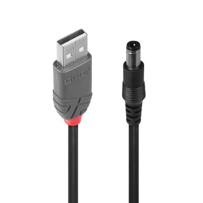 Lindy 70267 USB Kabel USB 2.0 1,5 m USB A Gleichstrom Schwarz_thumb