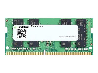 Mushkin Essentials - DDR4 - kit - 64 GB: 2 x 32 GB - SO-DIMM 260-pin - 2933 MHz / PC4-23400 - unbuffered_1