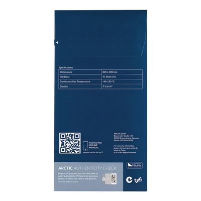 ARCTIC TP-3 Premium Performance Thermal Pad 200 x 100 mm, 1.5 mm_6
