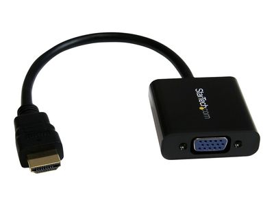 StarTech.com HDMI auf VGA Video Adapter Konverter für PC/ Laptop/ Ultrabook- 1920x1080 - Videoschnittstellen-Converter - HDMI / VGA - 24.5 cm_2