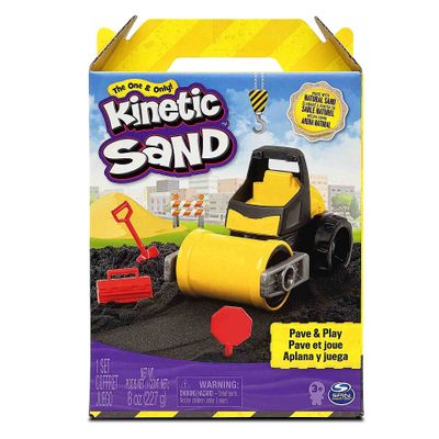 KINETIC SAND Spielsand Spiel-Bauset mit Fahrzeug 227g_1