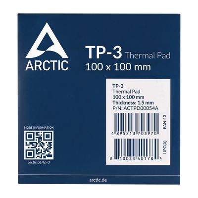 ARCTIC TP-3 Premium Performance Thermal Pad 100 x 100 mm, 1.5 mm_4