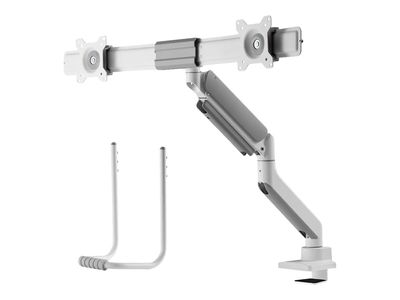 Neomounts DS75-450WH2 mounting kit - full-motion - for 2 LCD displays - white_thumb