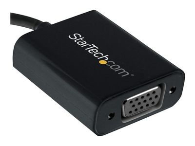 StarTech.com USB-C to VGA Adapter - Black - 1080p - Video Converter For Your MacBook Pro - USB C to VGA Display Dongle (CDP2VGA) - external video adapter - black_3