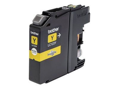 Brother LC123Y - High Yield - yellow - original - ink cartridge_3