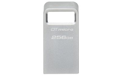 Kingston USB-Stick DataTraveler Micro - USB 3.2 Gen 1 (3.1 Gen 1) - 256 GB - silver_thumb