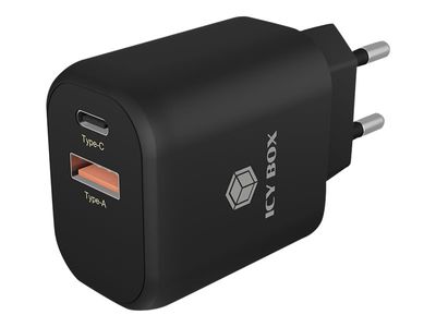 ICY BOX IB-PS102-PD power adapter - USB, 24 pin USB-C - 20 Watt_1