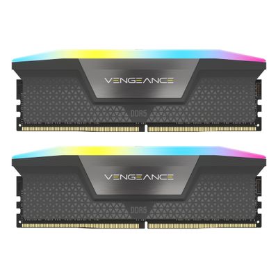 CORSAIR Vengeance RGB - DDR5 - Kit - 32 GB: 2 x 16 GB - DIMM 288-PIN - 3200 MHz / PC5-51200_thumb
