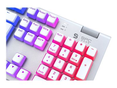SPC Gear Tastatur GK650K Omnis Pudding Edition - Weiß_10