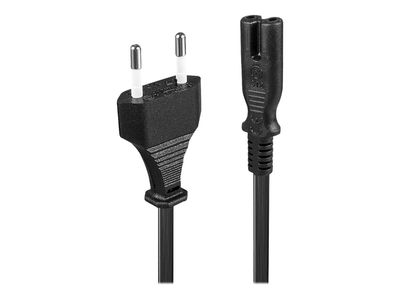Lindy - power cable - IEC 60320 C7 to Europlug - 2 m_1