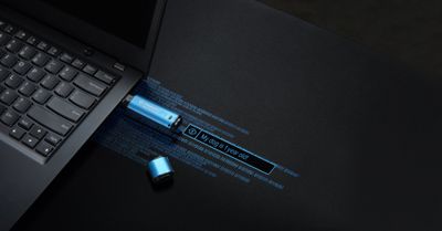 Kingston USB-Stick IronKey Vault - USB 3.2 Gen 1 (3.1 Gen 1) - 256 GB - Blau_13