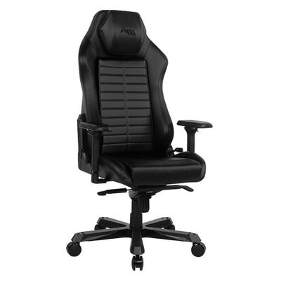 DXRacer Master Series DMC-I233S - chair - aluminum, polyurethane faux leather, high-density molded foam, steel frame, PVC faux leather, cold molded foam - black_2